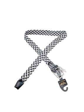 Sophos Belt Mens Medium Gray Woven Braided Belt Sophos Collection *NWT*